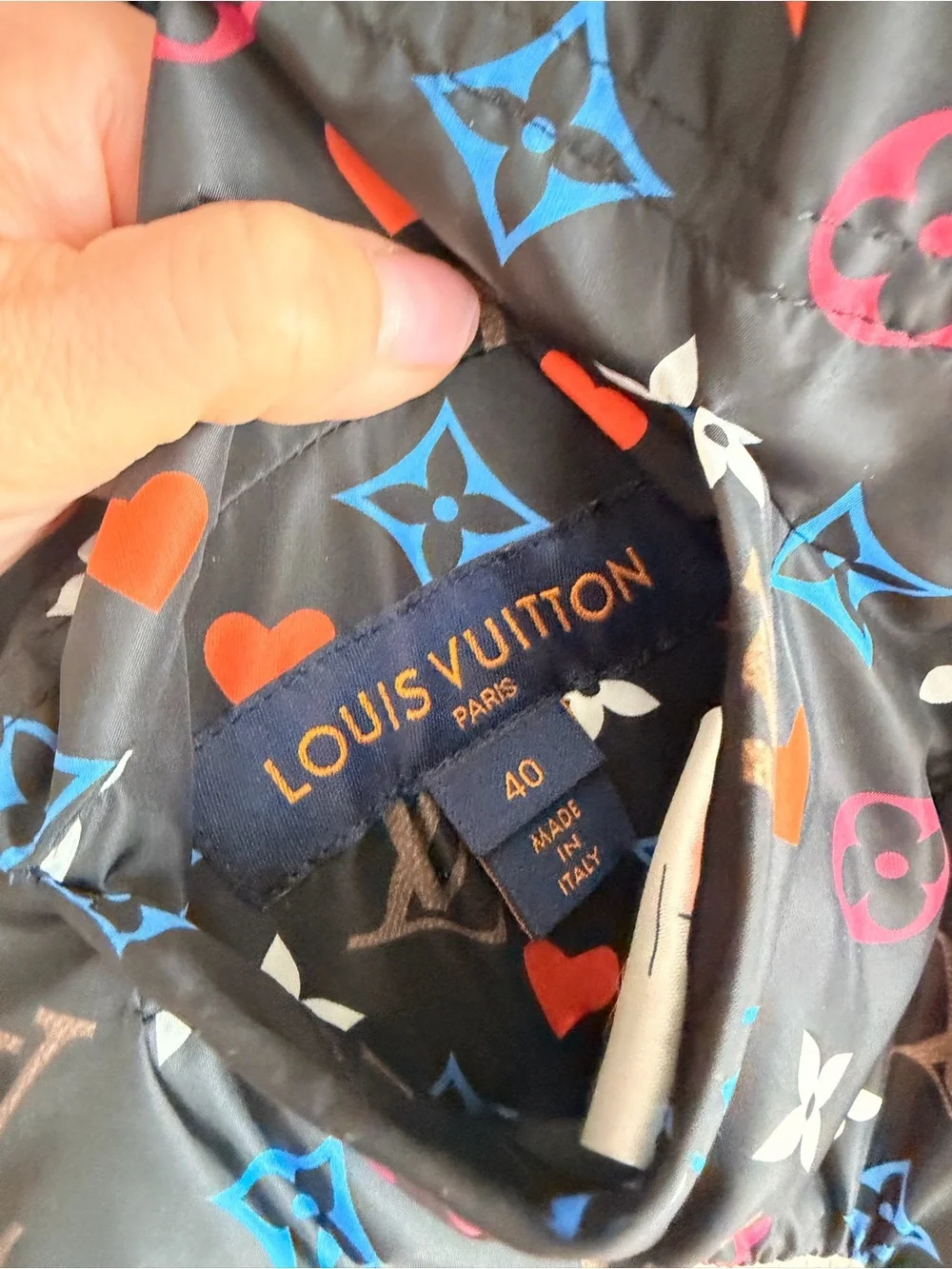 Louis Vuitton reversible jacket in excellent condition
